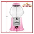 thumbnail image 3 of LouZub 15" Gumball Machine with Glass Globe and Metal Base - , Vintage- Bubble Gum Candy Dispenser, 3 of 7