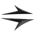 thumbnail image 3 of Embellecedor De Flujo De Aire Lateral, Pegatinas De Ventilación Lateral, Par De Guardabarros Universal Para Coche, 3 of 7