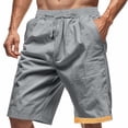 thumbnail image 1 of Cinvoph Gym Shorts for Men Casual Active Running Workout Athletic Shorts Elastic Waist Drawstring Shorts, 1 of 8