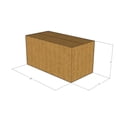 thumbnail image 3 of 14x7x7 Kraft Brown Corrugated Shipping Boxes, 32 ECT Single-Wall, Qty 50, 3 of 3