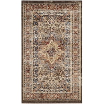 SAFAVIEH Bijar Rhona Oriental Area Rug, Brown/Rust, 2'3" x 4'