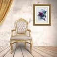thumbnail image 3 of Urban Road 19x24 Gold Ornate Wood Framed with Double Matting Museum Art Print Titled - Nightfall, 3 of 4