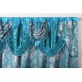 thumbnail image 2 of Cortinas GLORY RUGS Jacquard de Lujo 140x213 cm Turquesa, 2 of 4