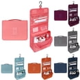 thumbnail image 2 of Coofit Hanging Toiletry Bag Foldable Top Handle Cosmetic Bag Travel Toiletry Bag, 2 of 2