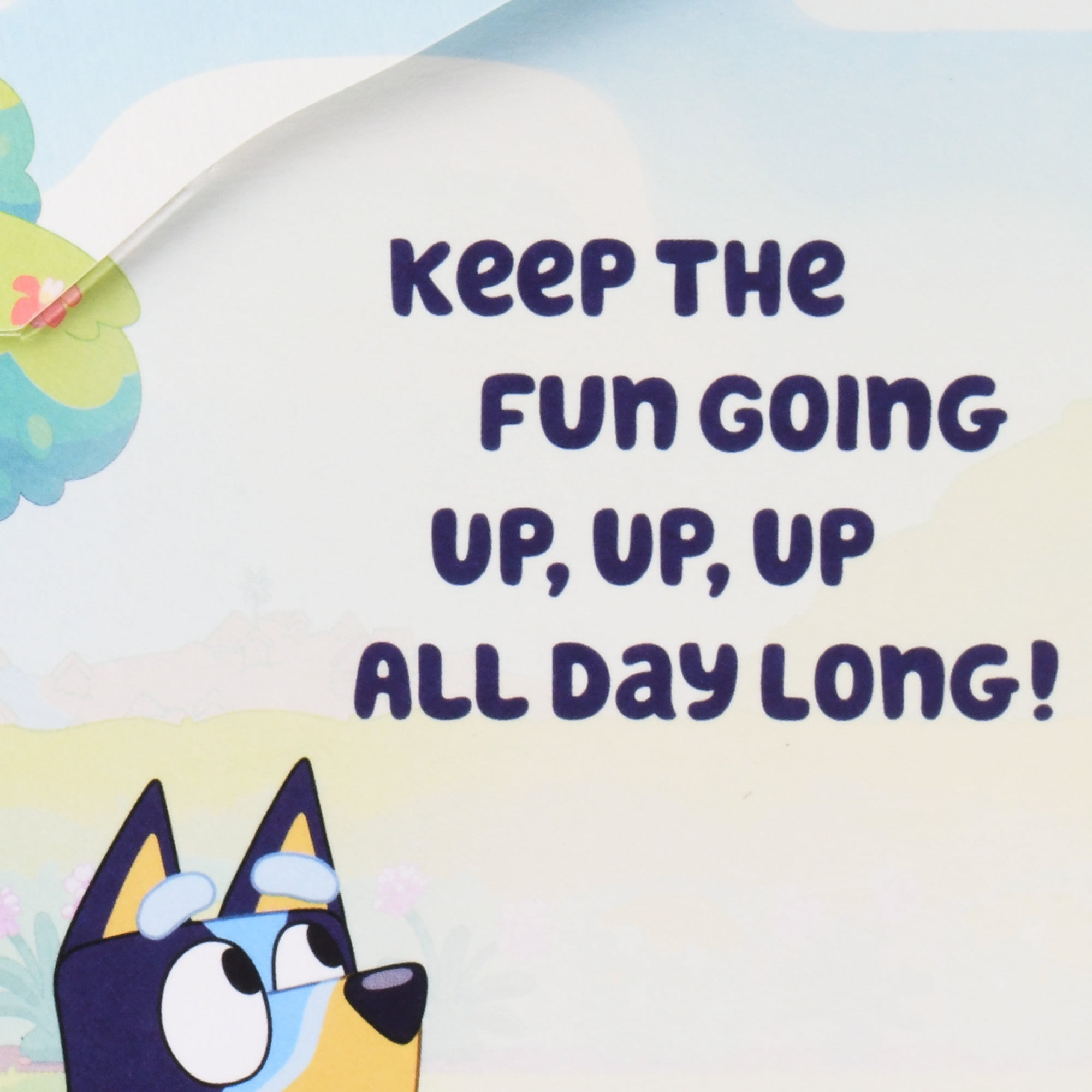 Hallmark Bluey Pop-Up Birthday Card for Kid (Keep the Fun Going)