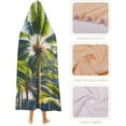 thumbnail image 4 of Wearable Blanket Hoodie Oversized Soft Warm Hooded Blanket Palm Trees Blanket Throw Wrap Poncho for Women, 4 of 6