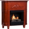 Cornell Petite Gel Fireplace, Classic Mahogany