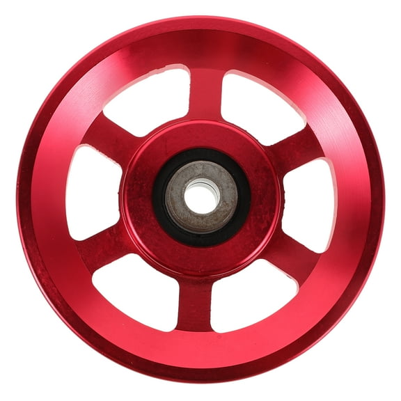 Universal Aluminum Alloy Pulley Wheel with Bearing for Cable Machine Essential Fitness Equipment 1 Set for Gym and Weight Lifting