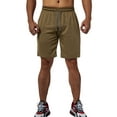 thumbnail image 4 of SAYFUT Mens Workout Running Shorts 7 Inch Quick Dry Lightweight Breathable Sports Gym Shorts with Zip Pockets, Gray/Khaki/Red/Black Size XS-XL, 4 of 8