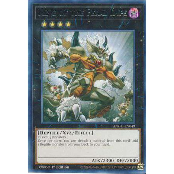 YuGiOh Ancient Guardians Rare King of the Feral Imps ANGU-EN049