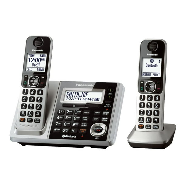 Panasonic KXTGF372S Cordless phone answering system with caller ID