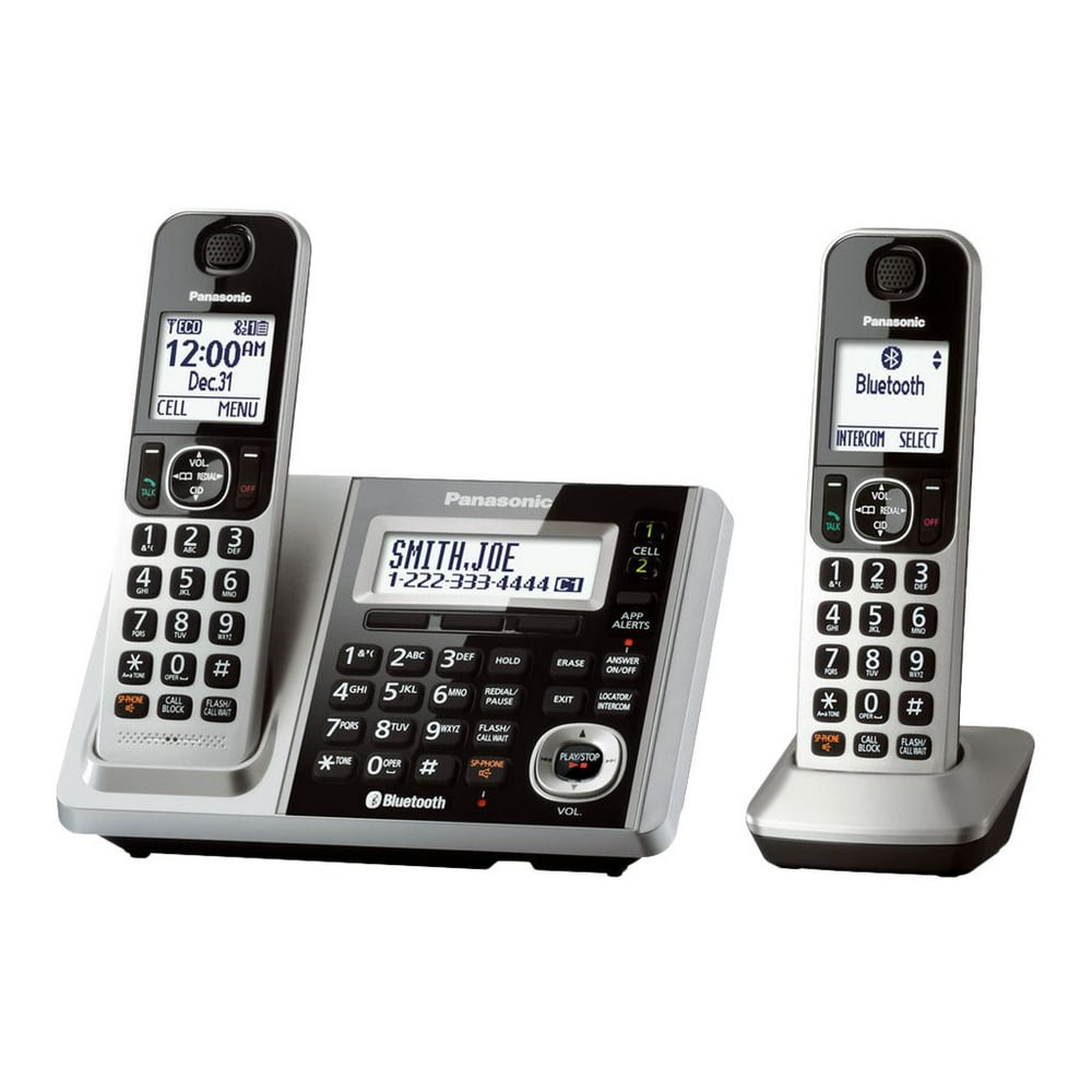 Panasonic KX-TGF372S - Cordless phone - answering system with caller ID