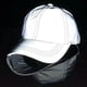 thumbnail image 4 of Silver Reflective Hat,Adjustable Reflective Baseball Caps,Casual Night Hat Flash, 4 of 5