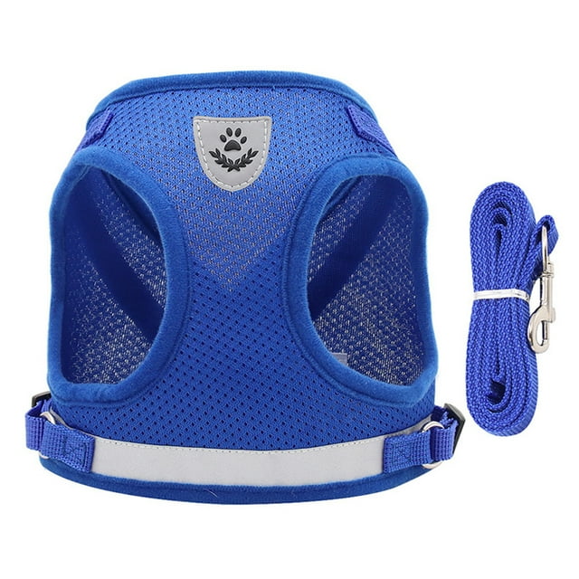 TIMIFIS Dog Harness Pet Leash Vest-style Reflective Dog Breast Strap Breathable Dog Rope Dog Apparel & AccessoriesFall