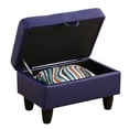 thumbnail image 2 of Storage Ottoman with Eco-Friendly Upholstery, 2 of 7