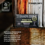 The Grandpa Soap Pine Tar Bar Soap 4.25 oz