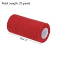 thumbnail image 2 of Unique Bargains 6' Wide 25 Yards Glitter Tulle Ribbon Netting Fabric for Tutu Skirt Christmas Wedding Red, 2 of 5