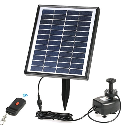 Anself 12V 5W Solar Power Brushless 