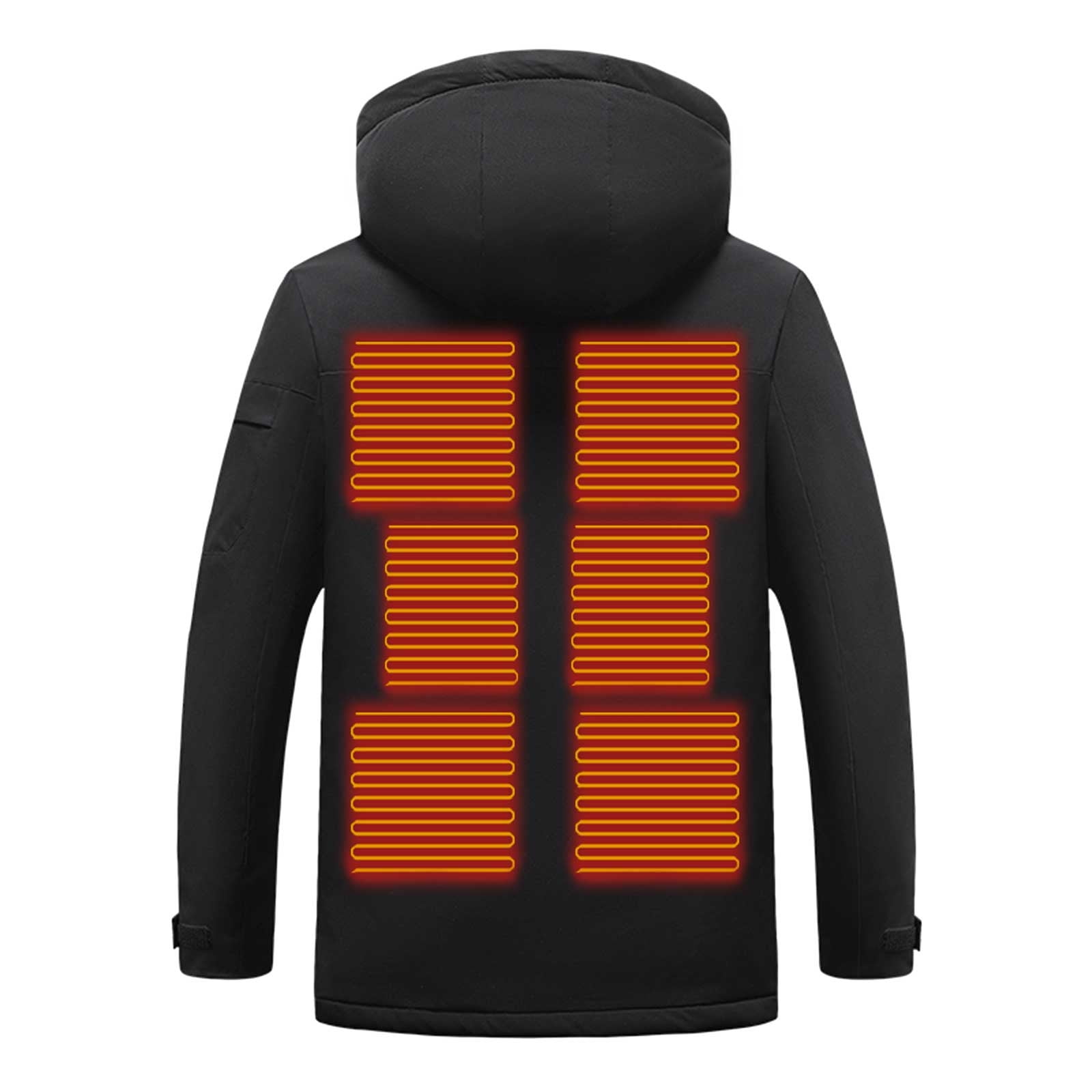 Veste Chauffante Femme HEWINZE Avec Batterie - 3 Zones Chauffantes Dos/Cou/Abdomen - Idéale Hiver, Ski, Camping, Chasse