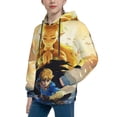 thumbnail image 2 of Kids The Legend of Zelda Hooded Sweatshirt 3D Pullover Hoodie for Girls Boys with Pocket, 2 of 6