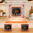 Printable Precision Protractor Digital Angle Finder and Protractor Cube, Tangerine, Precision Level ...
