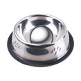 thumbnail image 2 of KUNWU SUS304 Stainless Steel Dog Food Slow Feeders Ball - 2" Stops Gulping, Bloat, Indigestion, and Rapid Eating, Fun, Healthy, Prevents Obesity Improves Digestion (Small), 2 of 7