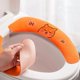 thumbnail image 2 of Seyotauo Cartoon Animal Adhesive Toilet Seat Cushion - Washable Fabric Toilet Seat Cover for Home, Comfortable Bathroom Accessory with Cute Designs, Fits Standard Toilets, Easy to Clean & Maintain, 2 of 4