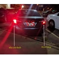 thumbnail image 5 of Alla Lighting Bright 3156 3157 Red LED Bulbs 1000 Lumens LED 3156 3157 3057 4157 Bulb High Power 3157 LED Light Bulb for Cars Trucks Turn Signal Lights Brake Lights Stop Light Tail Light Replacement, 5 of 8