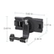 thumbnail image 2 of Monstrate Clip giratorio para de 360 ​​°, abrazadera para cinturón de hombro, soportes de montaje, Clips de rotación impermeables Electrónica, 2 of 6