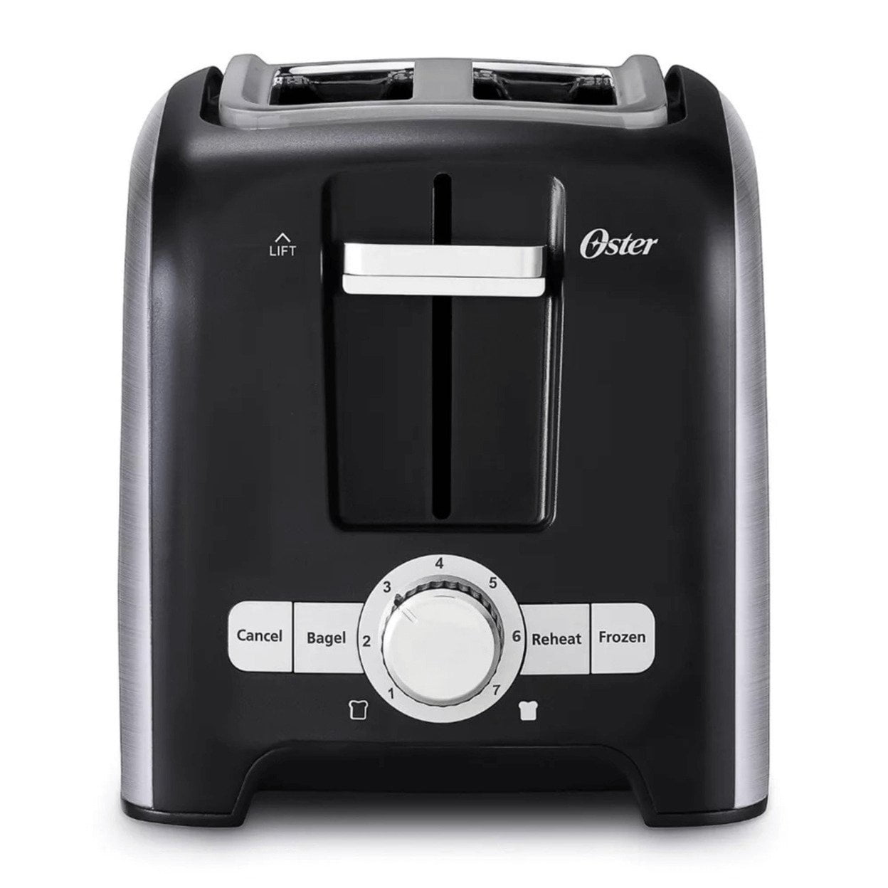 Oster 2-Slice Toaster, Brushed Stainless Steel