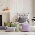 thumbnail image 2 of 16x16 Spring Pillow Covers Set of 2 Small Throw Pillow Covers for Spring Living Room, 40 cm x 40 cm, 16 x 16 Inch, Sage Green, 2 of 7