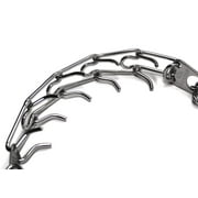 Herm Sprenger Stainless Steel Prong Dog Training Collar with Removable Links for Medium Dogs, Silver