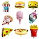 thumbnail image 3 of Globo de aluminio de gran tamaño para decoración de fiesta de cumpleaños de niños, Pizza, hamburguesa, helado, Hotdog, comida, 1 unidad, 3 of 4