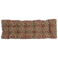 thumbnail image 4 of Blazing Needles 60-inch by 19-inch Tufted Patterned Outdoor Spun Polyester Loveseat Cushion, 4 of 5
