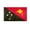 Papua New Guinea 3x5 ft Polyester Flag, variant on AGAS Small 4" x 6" 4x6 inch Papua New Guinea Hand Flag Polyester material Stitched Edges 11" Plastic Stick Papuan Hand Held Mini Small Stick Flags