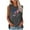 Gray, variant on IROINNID Women's Round Neckline Tank Sleeveless Fashion Comfortable Casual Top Blouse Tops Women Tops 4th Of July