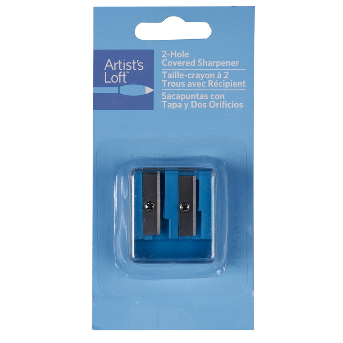 Artist's Loft 2 Hole Canister Sharpener, 10 Pack