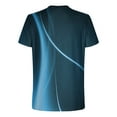 thumbnail image 4 of Birdeem Chemises pour Hommes Hommes Imprimé Manches Courtes Col Rond T-Shirt Décontracté Mode Manches Courtes, 4 of 12