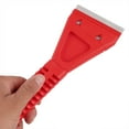 thumbnail image 3 of Raspador de limpieza para paredes y pisos con mango antideslizante rojo, 3 of 3