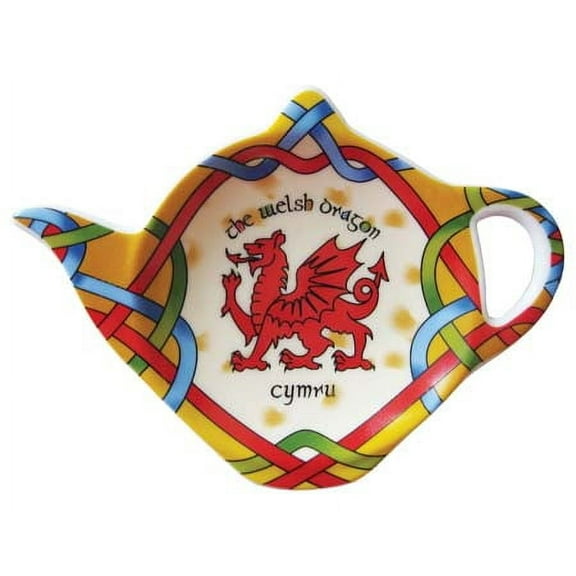 Welsh Dragon Teabag Holder- Welsh Weave