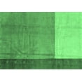 thumbnail image 1 of Ahgly Company Indoor Rectangle Abstract Emerald Green Modern Area Rugs, 7' x 9', 1 of 4
