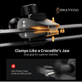 thumbnail image 6 of Swayvoo 15W Fast Wireless Magnetic Car Mount Charger for Mag-Safe 360° Rotating Phone Holder for iPhone 17 16 15 14 13 12 and Smartphones, 6 of 7