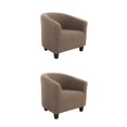 thumbnail image 1 of ziyahi Chair Covers For Armchairs Stylish And Practical Any Home Wide Application khaki 2Set, 1 of 6