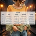 thumbnail image 4 of Stamzod Long Sleeve Tops for Women Fashion Pumpkin Printed Crewneck Blouses Loose Casual Fall Halloween Shirt, 4 of 5
