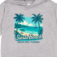 thumbnail image 3 of Inktastic Siesta Beach Siesta Key Florida Tropical Paradise Toddler Hoodie, 3 of 4