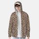 thumbnail image 2 of Fotbe Leopard Print-2 Chaqueta con Protección Solar UPF 50+ para Hombre y Mujer, Camisa con Capucha y Bolsillos-Large, 2 of 7