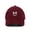 Burgundy, variant on Tech Design Scary Face Halloween Baseball Cap Embroidered Cotton Adjustable Dad Hat Teal