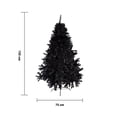 thumbnail image 2 of Árbol De Navidad La Merced 1.50 m Pino Ramas Montables Negras, 2 of 4