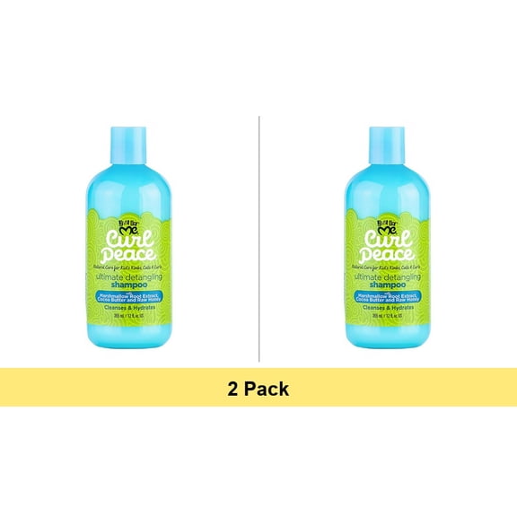 Just For Me Curl Peace Ultimate Detangling Shampoo, 12 Oz - 2 Pack