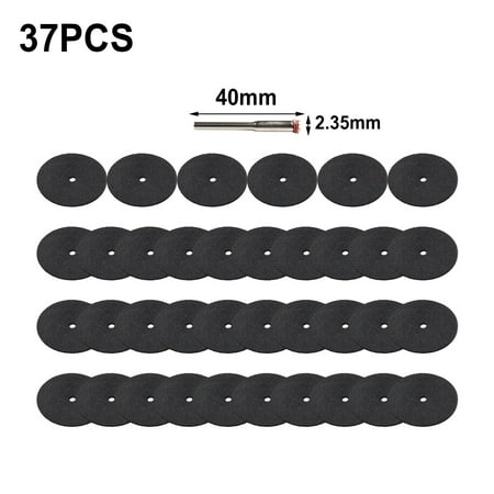 

36pcs 24mm Resin Cutting Wheel Cutting Disc + 1pcs Connecting Rod